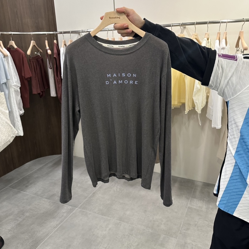 URBANSTORY/REMAKING韓國直郵女士新款時尚人氣推薦長袖T恤Remaking/URBANSTORY長袖T恤圖色3