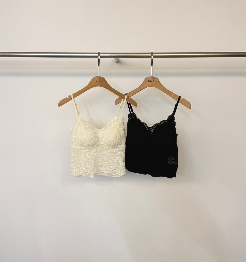 TWENTY FOUR SEVEN24-7東大門直郵女士新款真品吊帶背心蕾絲無袖TEWNTY FOUR SEVEN24-7吊帶/背心
