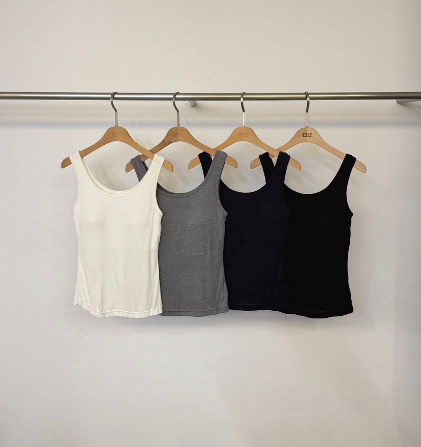 TWENTY FOUR SEVEN24-7東大門代購女裝新品26夏季吊帶背心無袖TEWNTY FOUR SEVEN24-7吊帶/背心