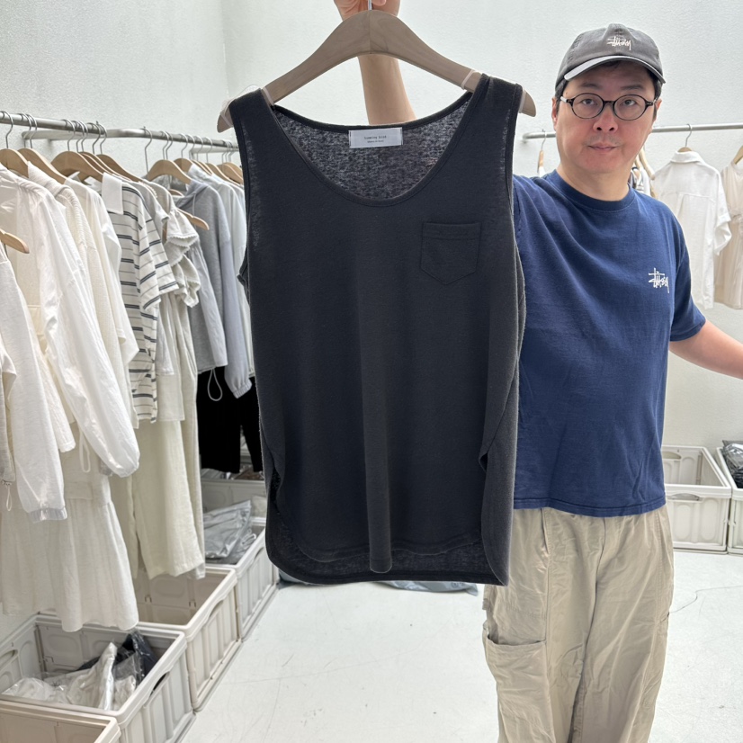 HUMMING BIRD韓國直郵女裝新款26夏季熱賣人氣吊帶背心口袋HUMMING BIRD吊帶/背心圖色3