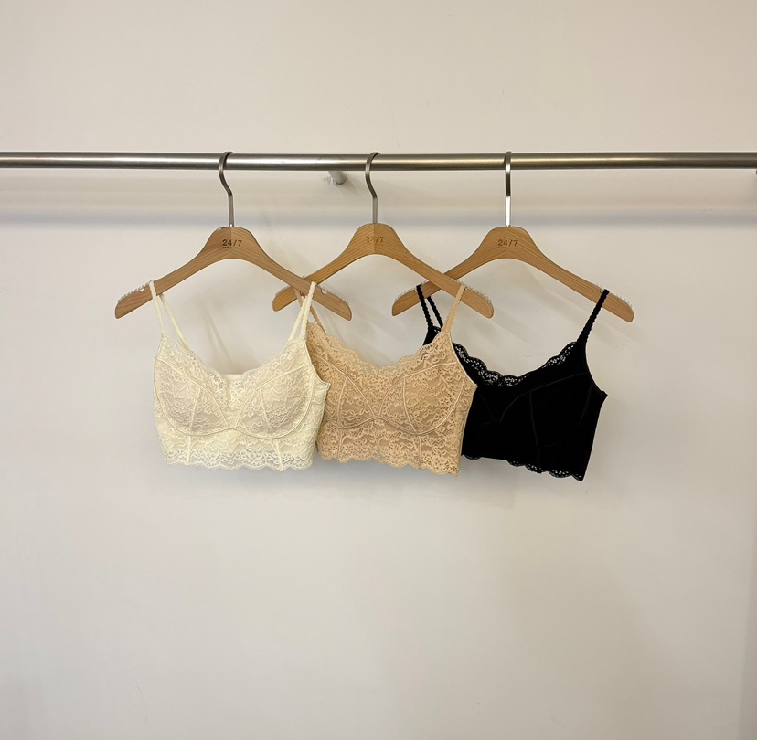 TWENTY FOUR SEVEN24-7東大門實拍女士新品熱賣吊帶背心蕾絲無袖TEWNTY FOUR SEVEN24-7吊帶/背心