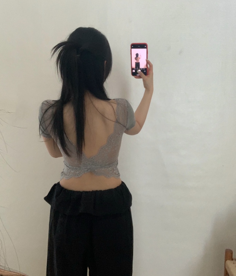 TWENTY FOUR SEVEN24-7東大門代購女裝新款休閑T恤荷葉邊TEWNTY FOUR SEVEN24-7T恤