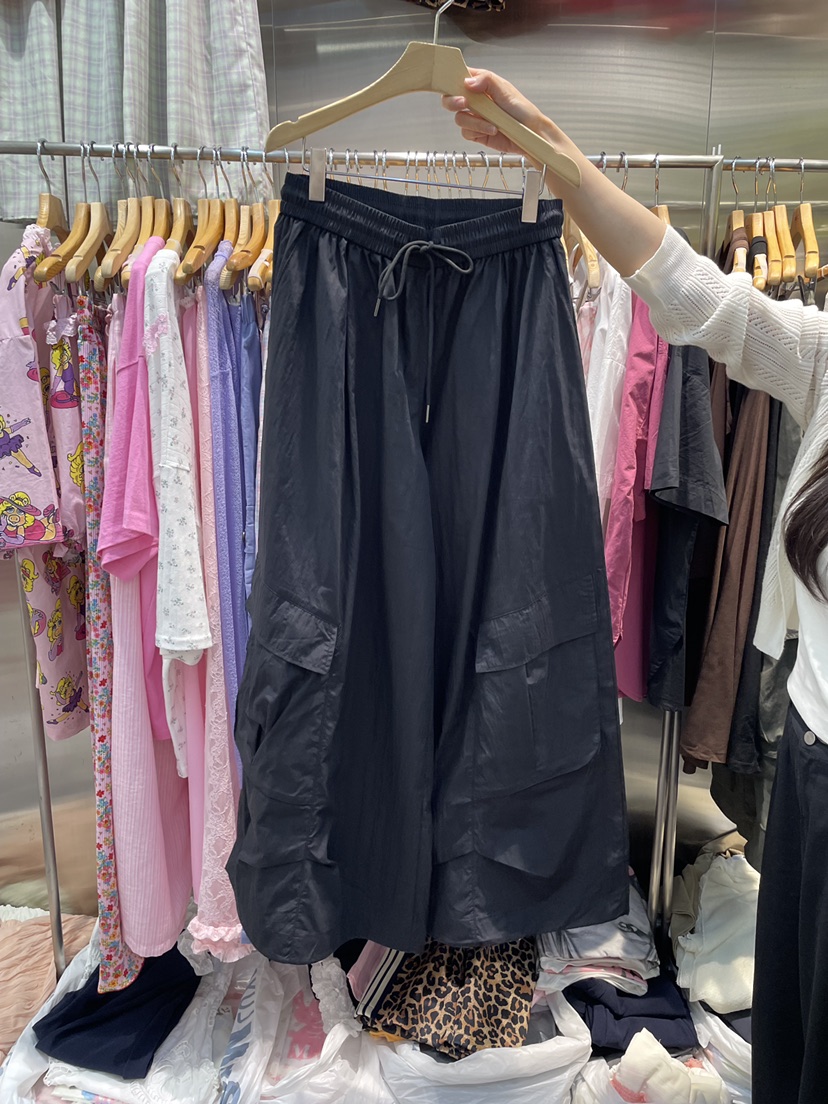 MENDL S東大門代購女裝新款休閑時尚真品人氣休閑褲尼龍MENDL S休閑褲圖色2