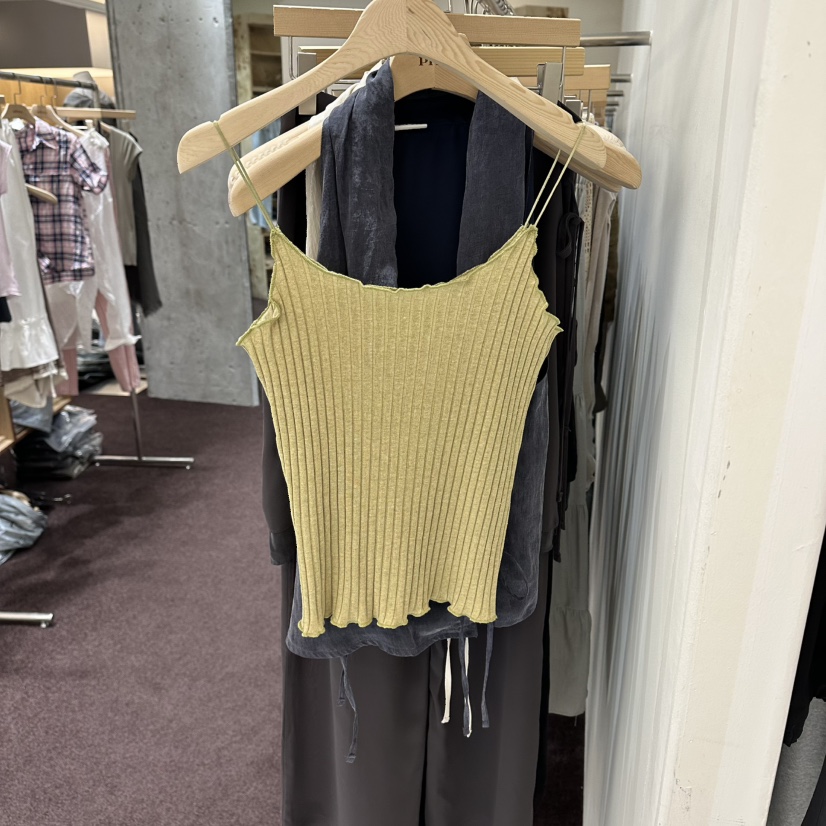 PITA/THEVERLIN東大門直郵女士新款時尚吊帶背心染色無袖PITA/THEVERLIN吊帶/背心
