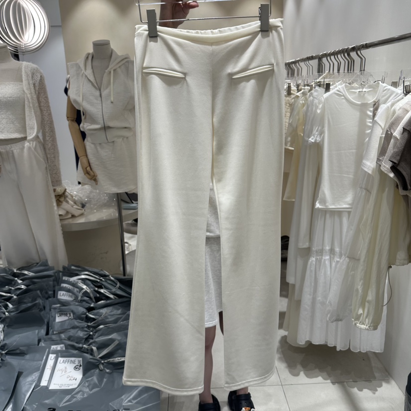 LAFFINE-P東大門直郵女士新品26夏季時尚熱賣休閑褲雙層LAFFINE-P休閑褲圖色3