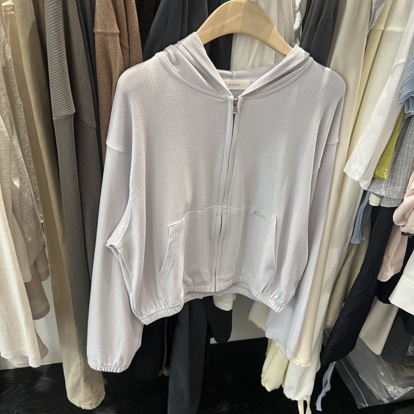 TAFFETA/MURET東大門代購女士新品推薦時尚衛衣連帽衫條紋TAFFETA/MURET衛衣圖色2