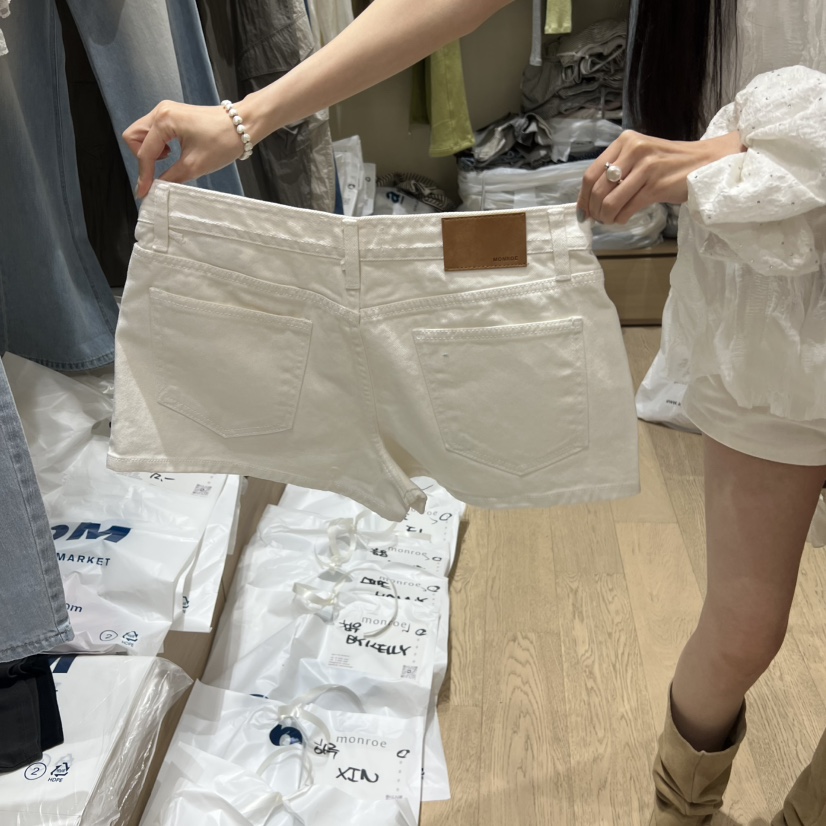 MEMOIRE東大門代購女士新品休閑26夏季人氣真品推薦熱賣短褲MEMOIRE短褲