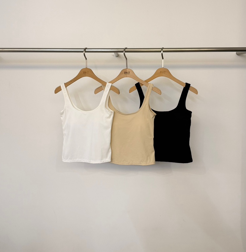 TWENTY FOUR SEVEN24-7東大門實拍女士新品時尚吊帶背心TEWNTY FOUR SEVEN24-7吊帶/背心