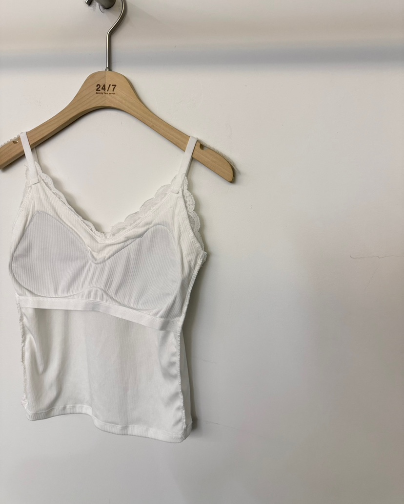 TWENTY FOUR SEVEN24-7東大門代購女士新品真品吊帶背心蕾絲無袖鵝TEWNTY FOUR SEVEN24-7吊帶/背心