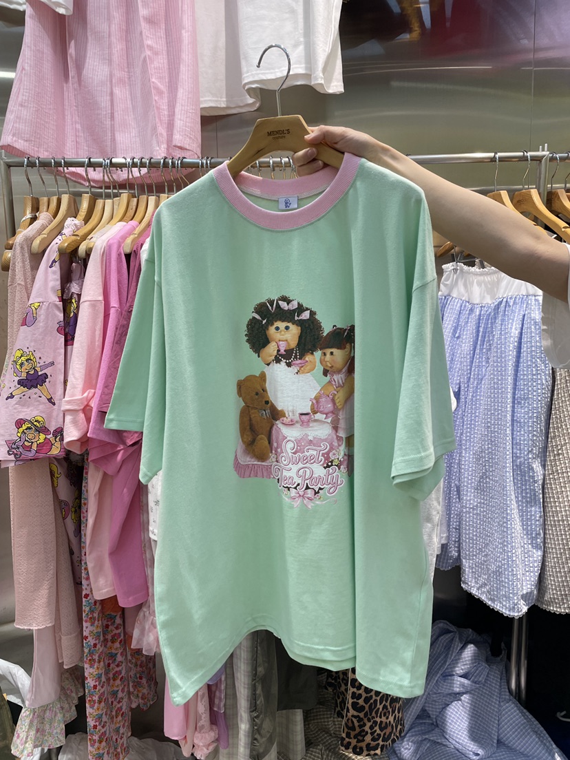 MENDL S東大門直郵女裝新款真品推薦人氣休閑時尚熱賣T恤MENDL ST恤圖色2