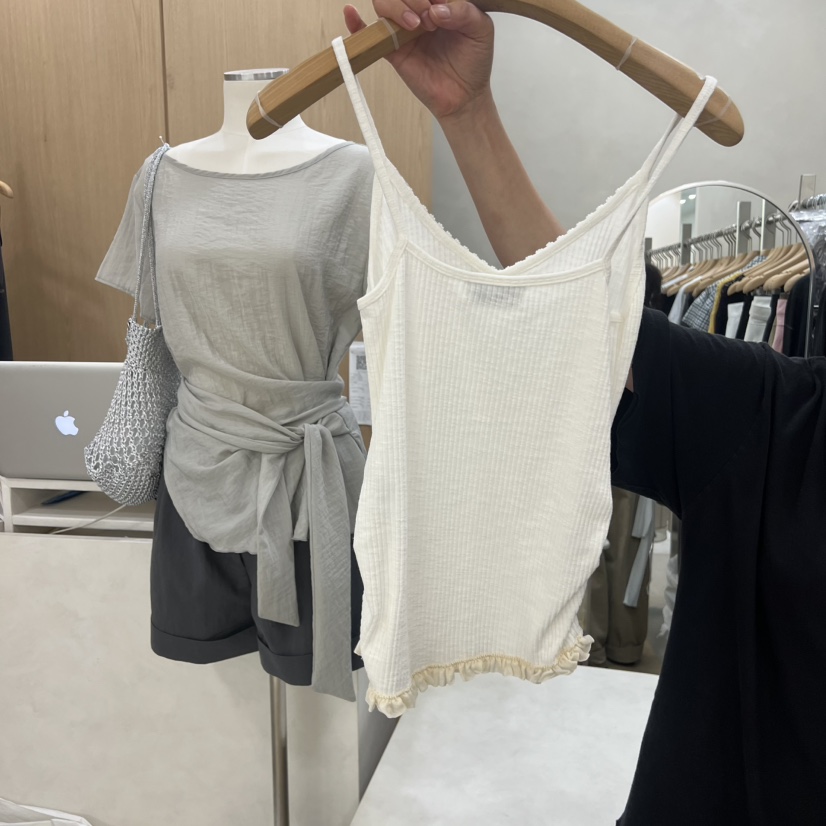 VILLABUTTON東大門直郵女裝新款人氣時尚休閑26夏季吊帶背心VILLABUTTON吊帶/背心