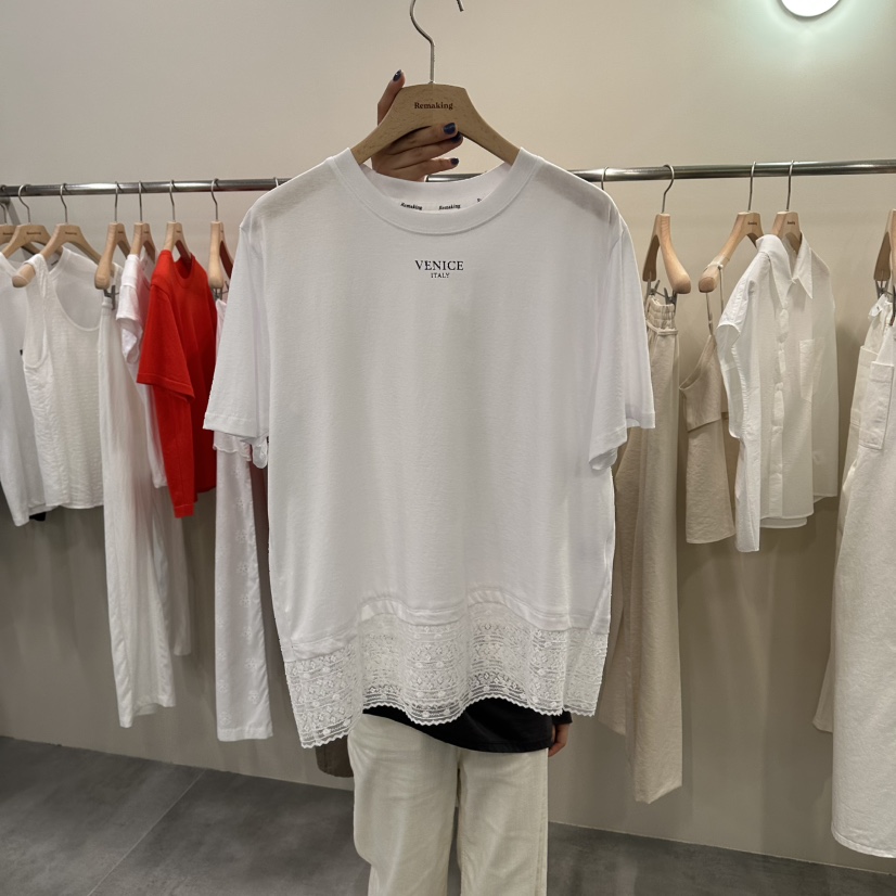 URBANSTORY/REMAKING韓國代購女裝新款26夏季人氣真品T恤Remaking/URBANSTORYT恤圖色1