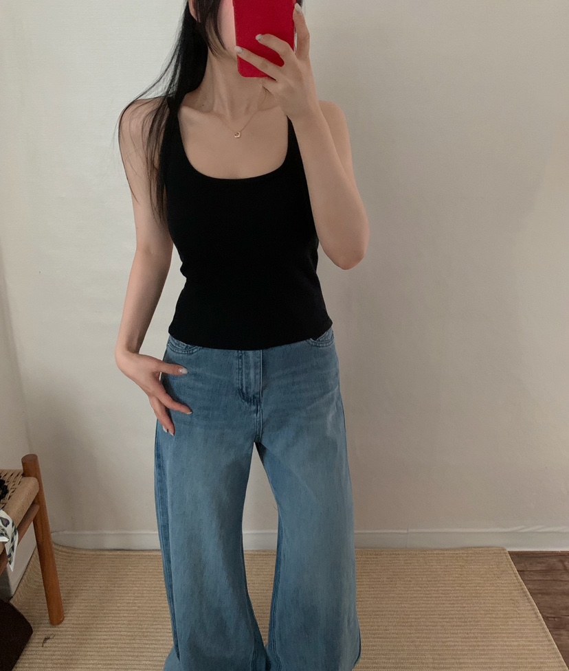TWENTY FOUR SEVEN24-7韓國代購女裝新品真品吊帶背心無袖TEWNTY FOUR SEVEN24-7吊帶/背心