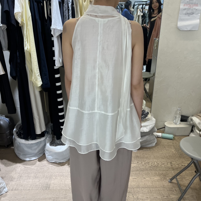 W AND J東大門直郵女裝新品26夏季真品推薦吊帶背心V領W AND J吊帶/背心
