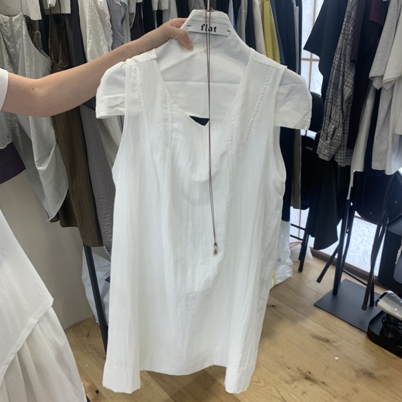 FLAT東大門直郵女士新品推薦真品熱賣休閑26夏季吊帶背心FLAT吊帶/背心圖色2
