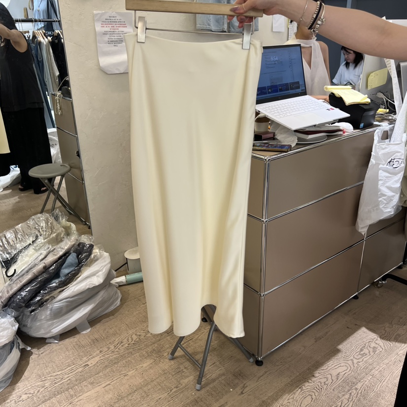 W AND J東大門直郵女裝新品熱賣26夏季休閑半身裙中短裙W AND J半身裙/中短裙圖色1