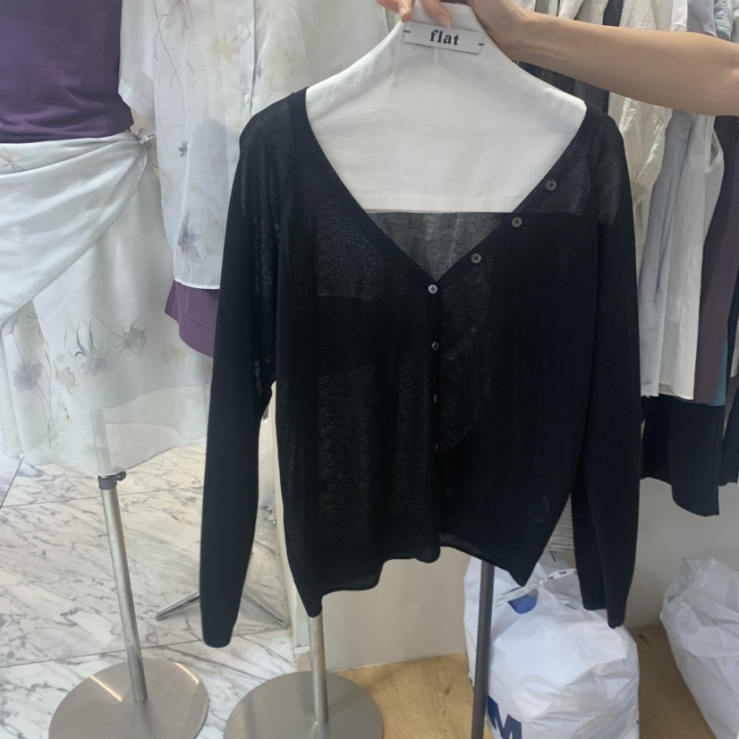 FLAT韓國代購女裝新品推薦休閑熱賣26夏季人氣時尚開衫開衫FLAT開衫圖色3