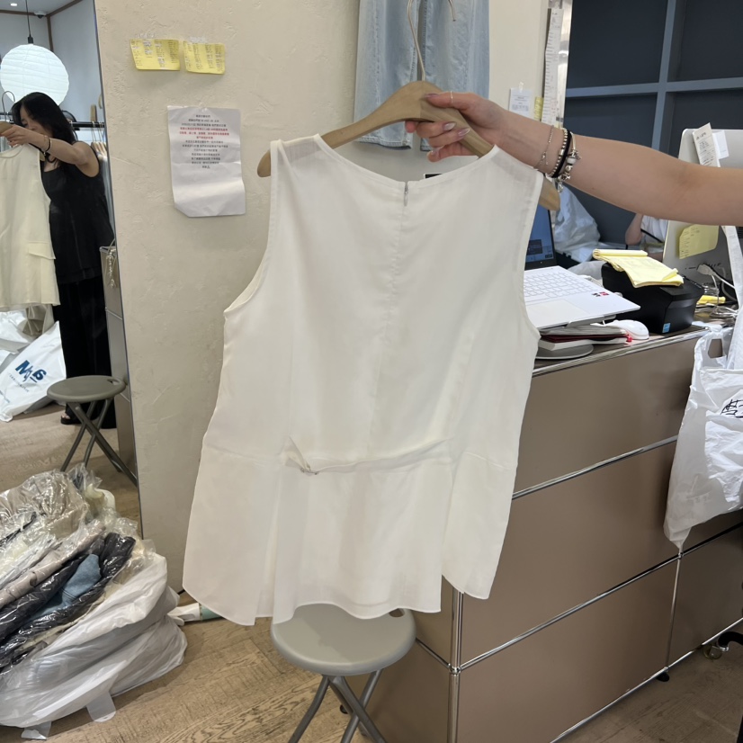 W AND J韓國直郵女士新品人氣熱賣休閑時尚26夏季吊帶背心W AND J吊帶/背心