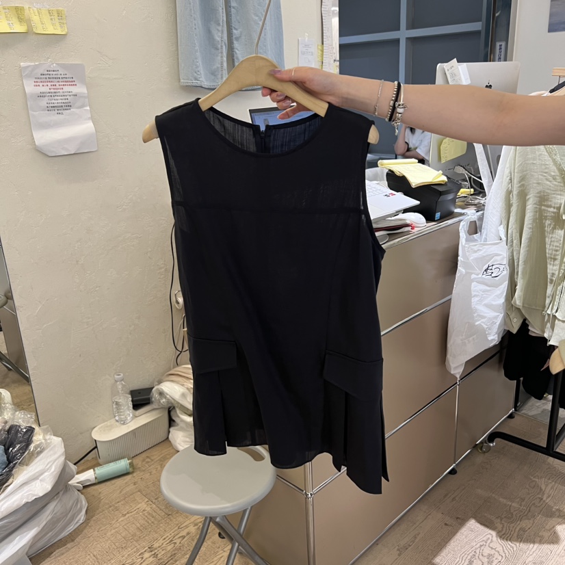 W AND J韓國直郵女士新品人氣熱賣休閑時尚26夏季吊帶背心W AND J吊帶/背心圖色4