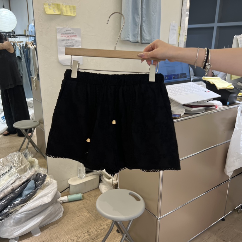 W AND J東大門直郵女裝新品熱賣推薦休閑時尚真品人氣短褲W AND J短褲圖色2