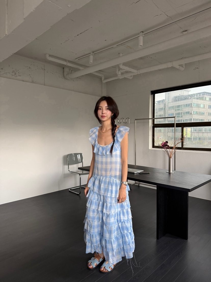 SOLAR韓國代購女裝新款休閑26夏季人氣熱賣推薦時尚連衣裙SOLAR連衣裙