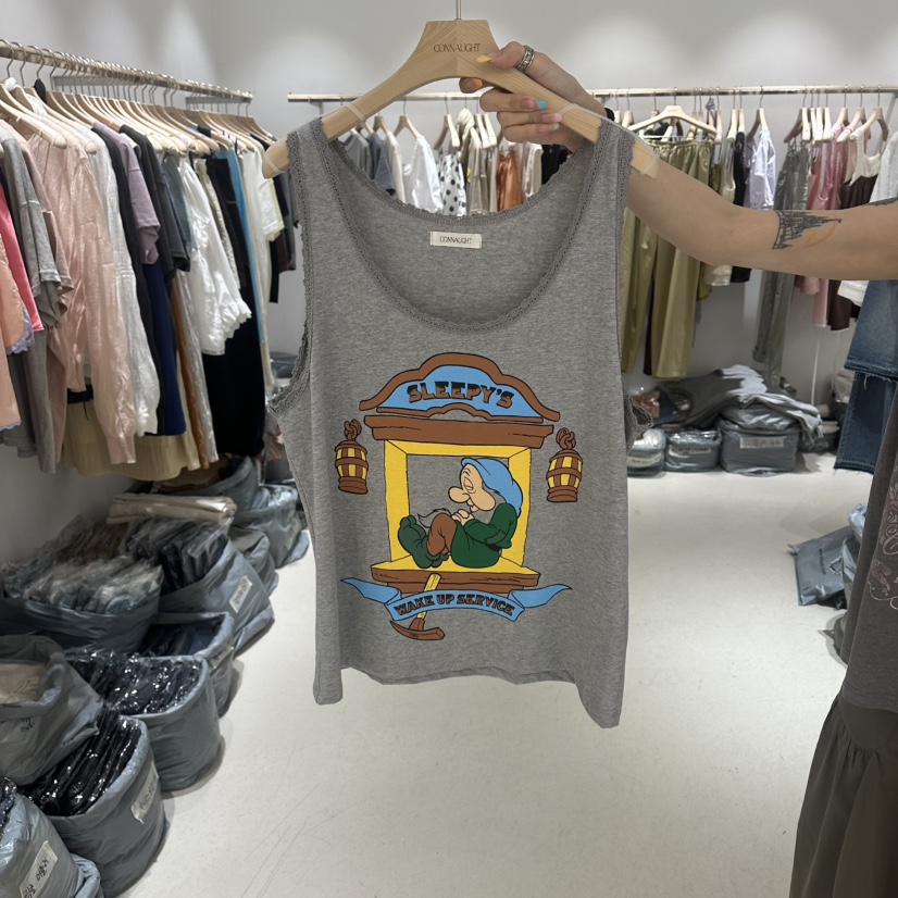 CONNAUGHT/DAILYJUD東大門實拍女士新品人氣時尚吊帶背心CONNAUGHT/DAILYJUD吊帶/背心圖色2