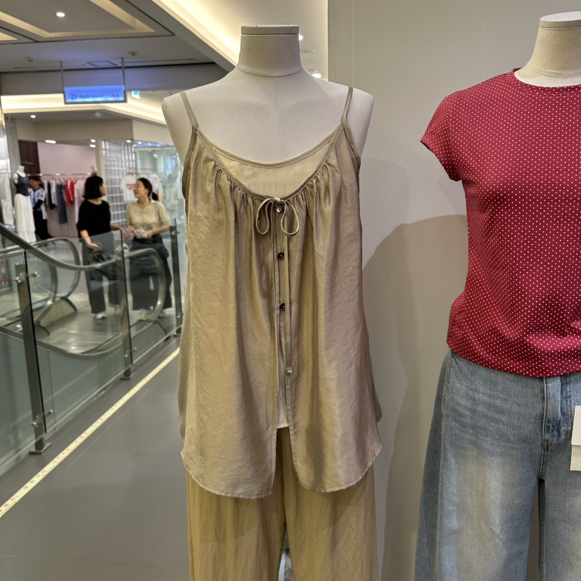 FURE韓國代購女士新款時尚真品休閑熱賣26夏季推薦吊帶背心FURE吊帶/背心圖色1