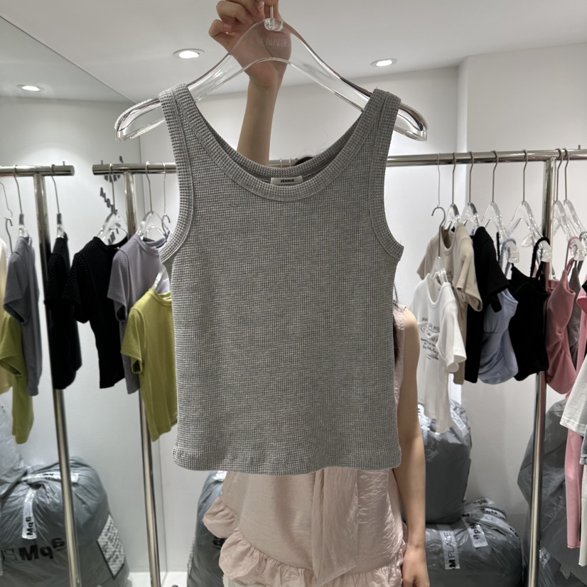 JENNIE東大門實拍女裝新款26夏季人氣推薦休閑真品吊帶背心JENNIE/VENEFIT吊帶/背心圖色3