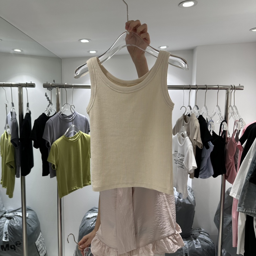JENNIE東大門實拍女裝新款26夏季人氣推薦休閑真品吊帶背心JENNIE/VENEFIT吊帶/背心圖色6