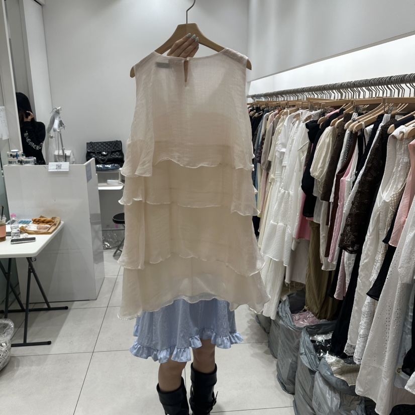 XPARTY東大門直郵女士新品真品熱賣休閑時尚推薦26夏季連衣裙XPARTY連衣裙