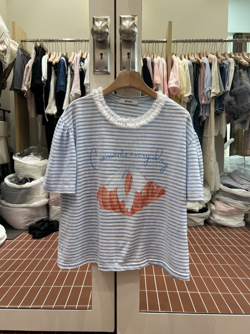 BE&amp;BE東大門直郵女裝新款26夏季熱賣時尚真品休閑T恤BE&beT恤圖色1