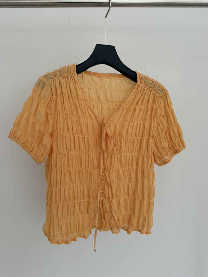 LE AVE韓國代購女裝新品真品時尚26夏季休閑熱賣襯衫蕾絲衫LE AVE襯衫/蕾絲衫圖色2