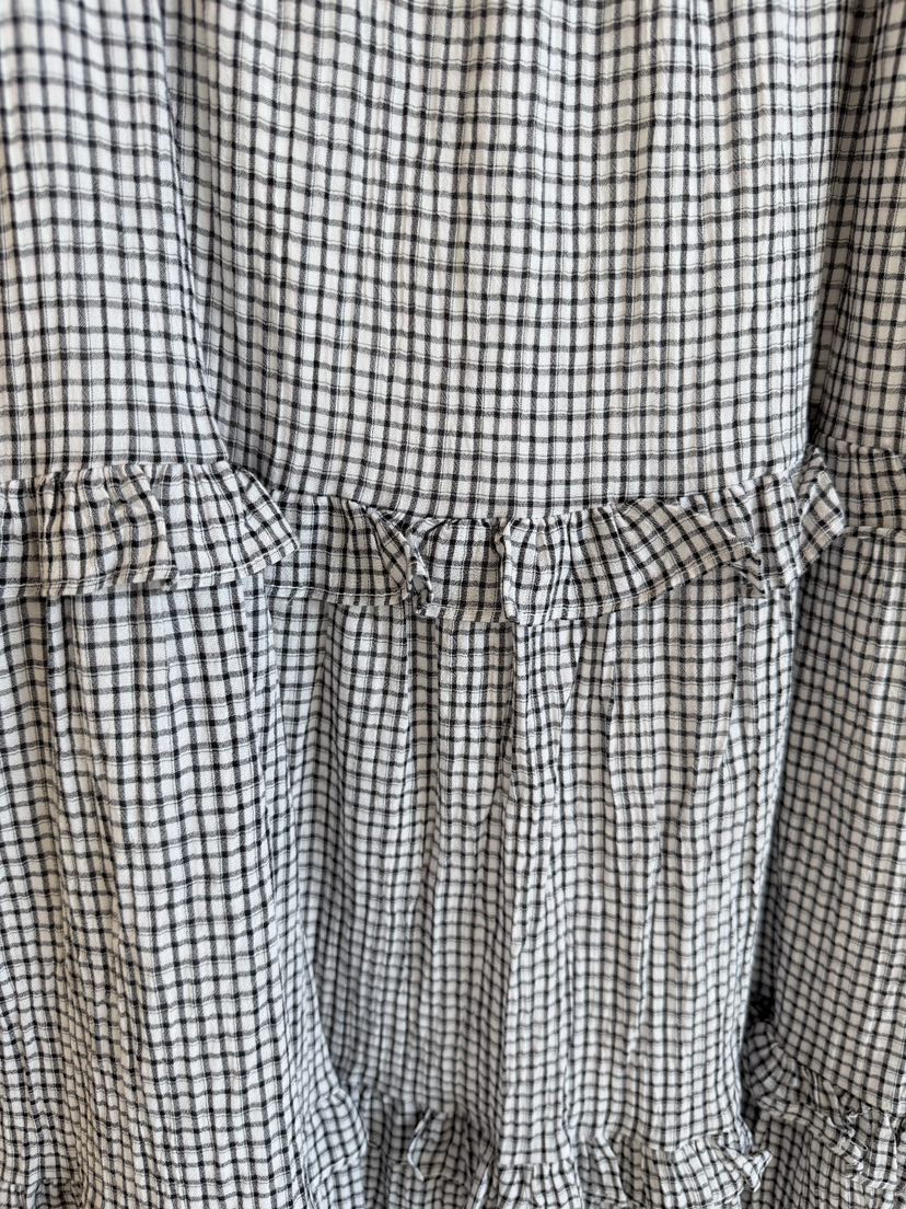 LAUNDRY韓國代購女裝新品熱賣真品時尚人氣26夏季長裙格子LAUNDRY長裙