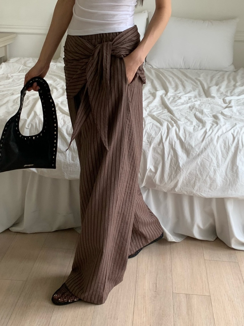 REVE CITE-L東大門直郵女士新品休閑人氣真品休閑褲圍巾REVE CITE-L休閑褲