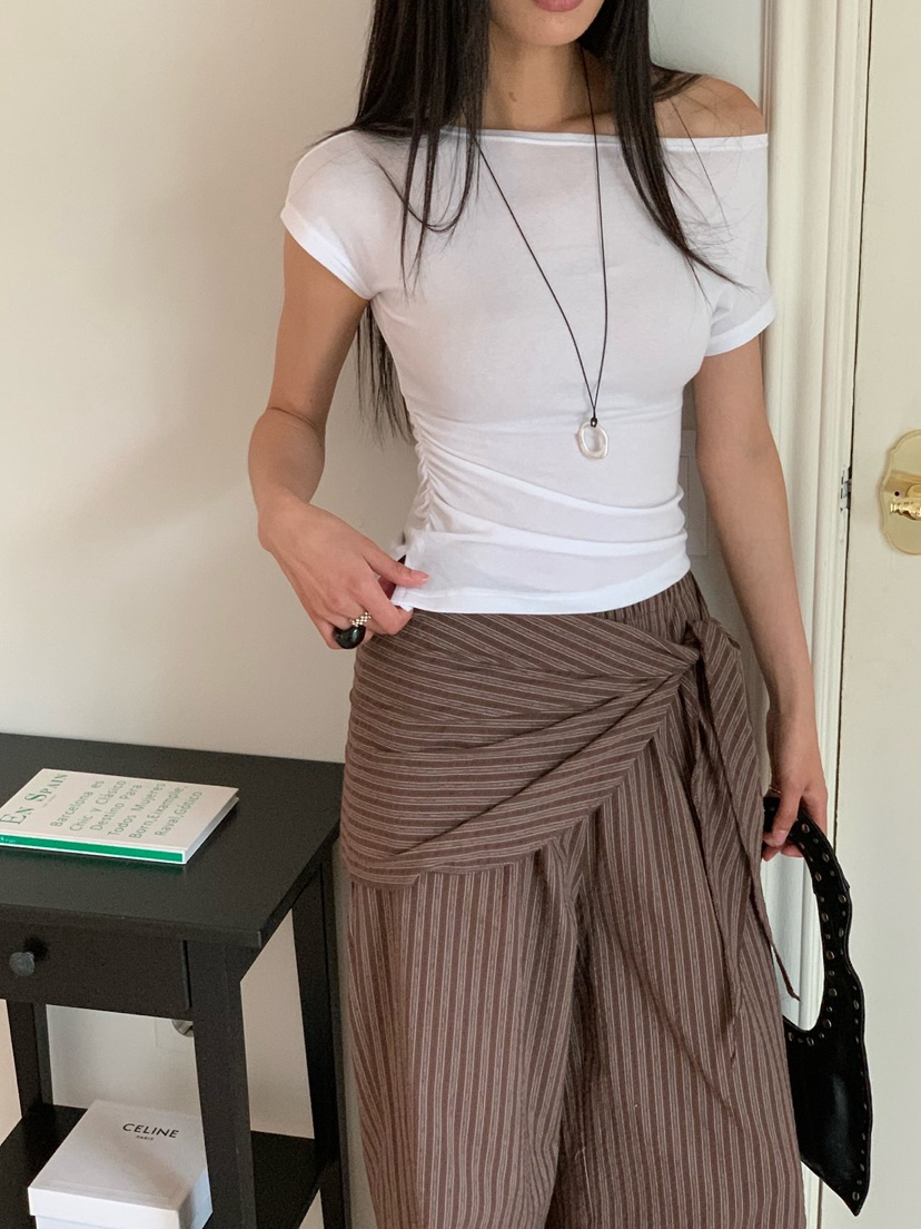 REVE CITE-L東大門直郵女士新品休閑人氣真品休閑褲圍巾REVE CITE-L休閑褲