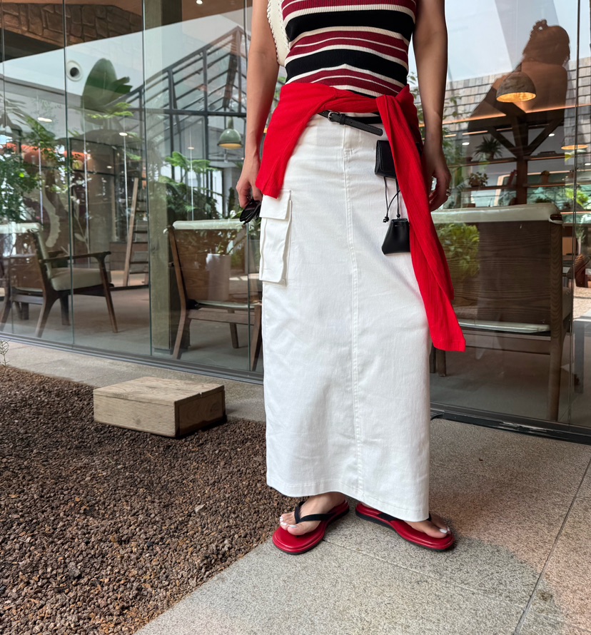 DENVER韓國代購女士新品時尚熱賣人氣休閑真品26夏季長裙DENVER長裙