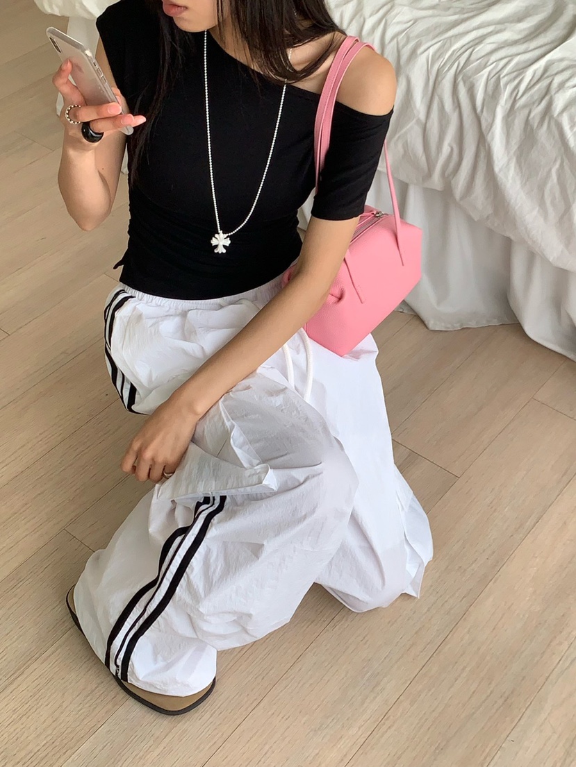 REVE CITE-L東大門代購女裝新款推薦真品人氣26夏季T恤褶皺REVE CITE-LT恤