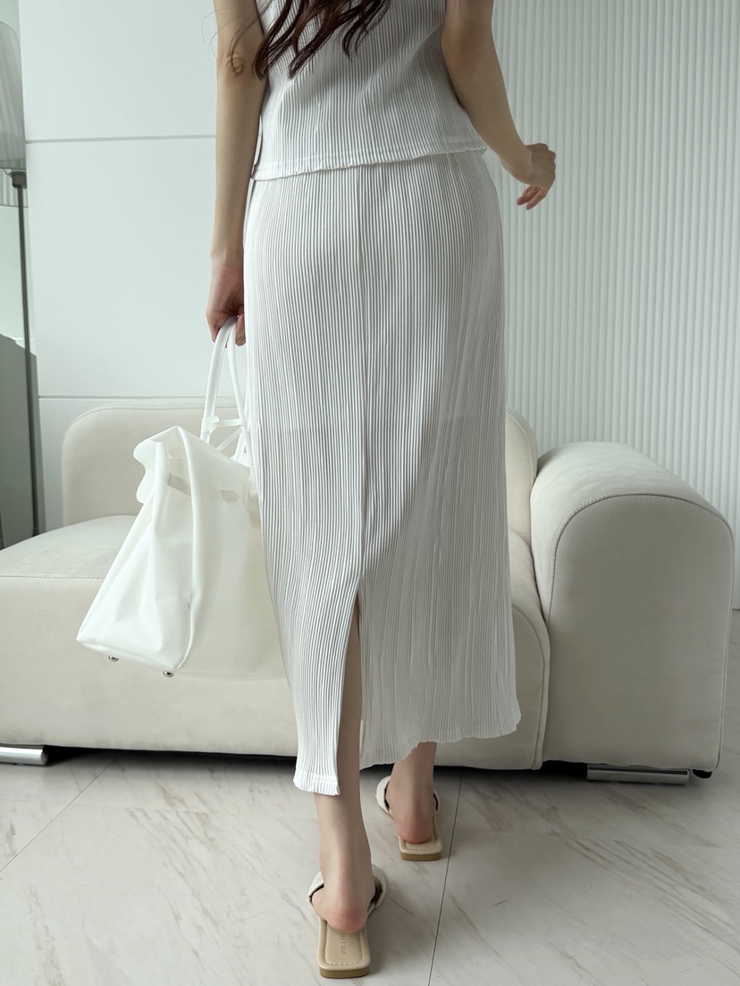 CLOTH韓國代購女裝新品26夏季時尚推薦真品人氣套裝百褶褶裙CLOTH套裝