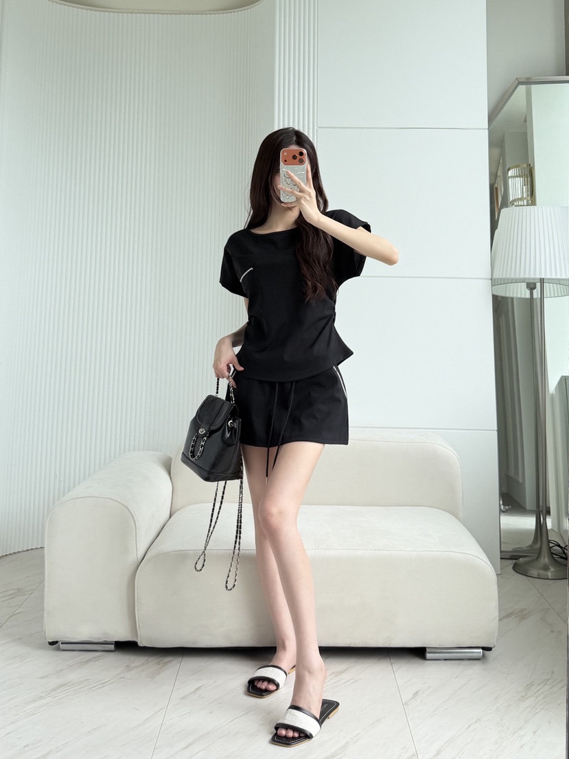 CLOTH東大門實拍女裝新品熱賣人氣26夏季休閑真品推薦套裝CLOTH套裝圖色2