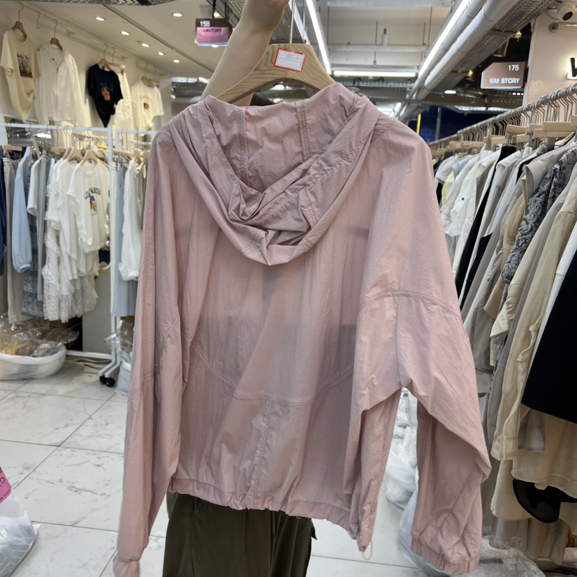 SIMPLE PARK/WMSTORY東大門實拍女士新品熱賣夾克連帽衫短款WMSTORY/SIMPLE PARK夾克