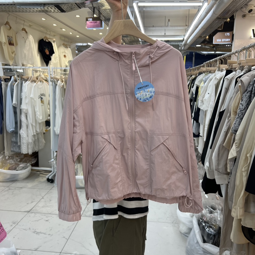 SIMPLE PARK/WMSTORY東大門實拍女士新品熱賣夾克連帽衫短款WMSTORY/SIMPLE PARK夾克圖色1