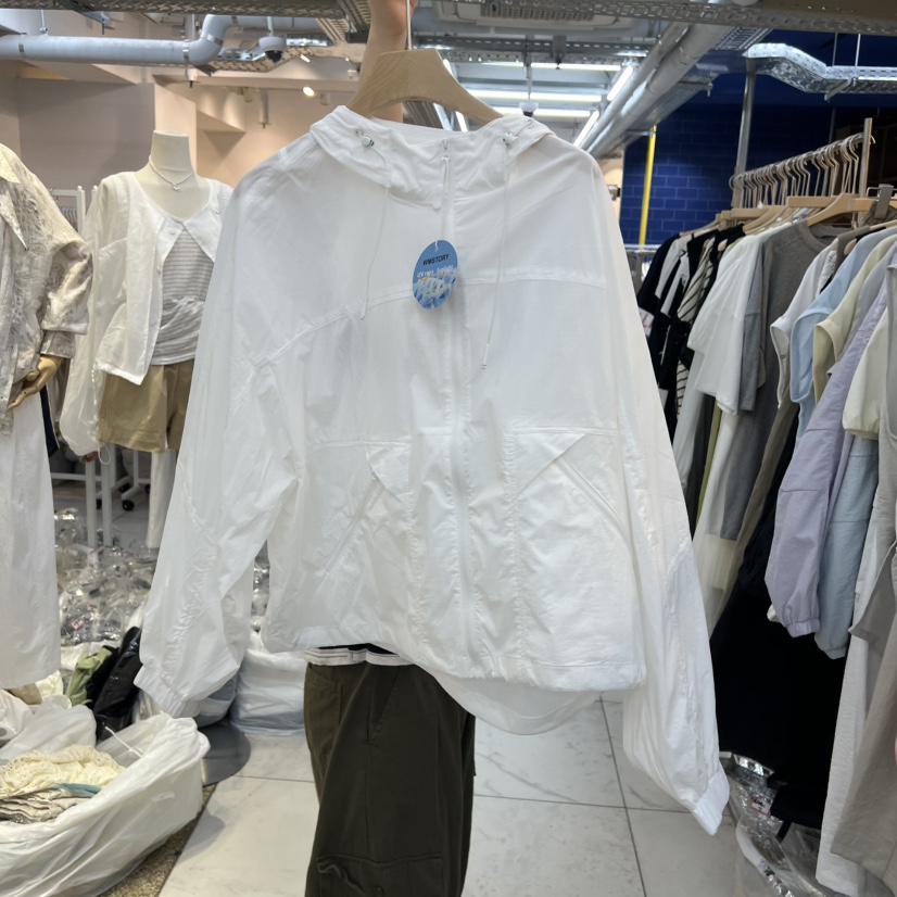 SIMPLE PARK/WMSTORY東大門實拍女士新品熱賣夾克連帽衫短款WMSTORY/SIMPLE PARK夾克圖色2