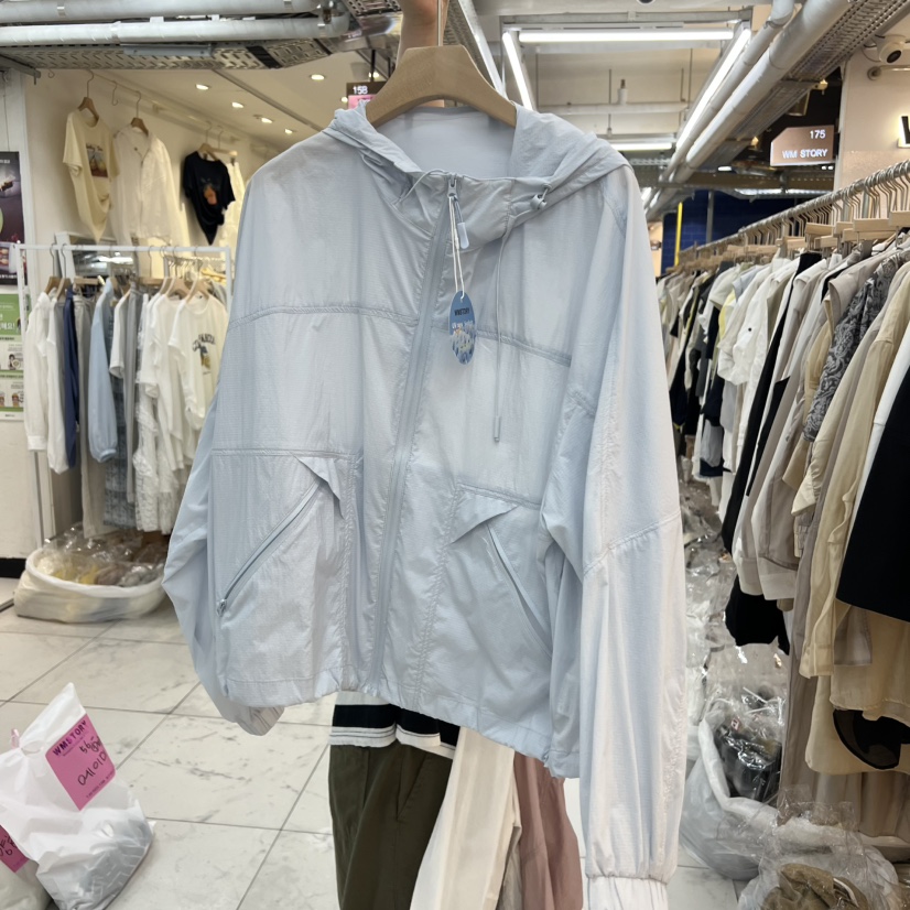 SIMPLE PARK/WMSTORY東大門實拍女士新品熱賣夾克連帽衫短款WMSTORY/SIMPLE PARK夾克圖色3