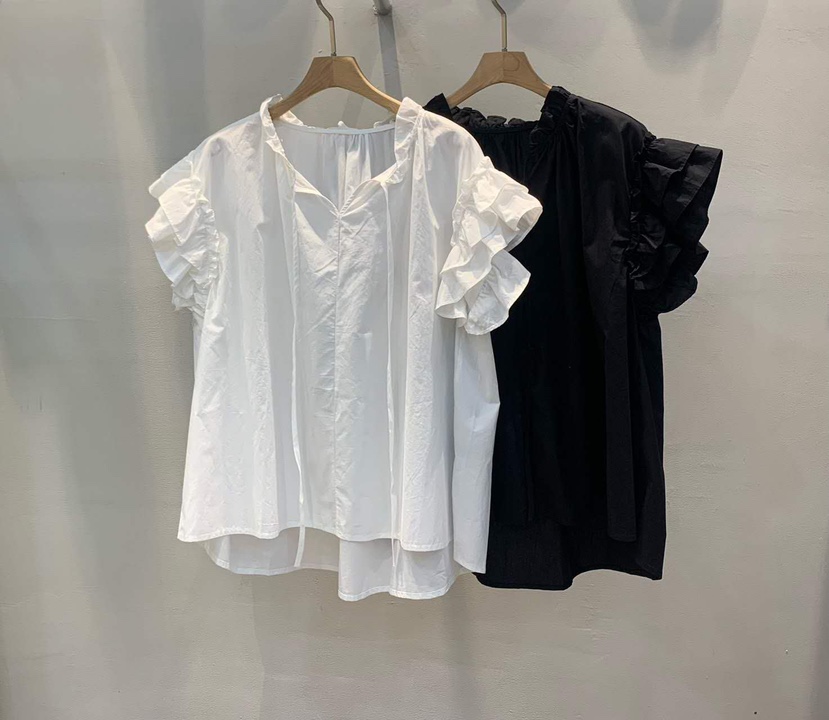 THE SIL東大門代購女裝新款真品26夏季推薦休閑襯衫蕾絲衫THE SIL/1 2ILLY襯衫/蕾絲衫