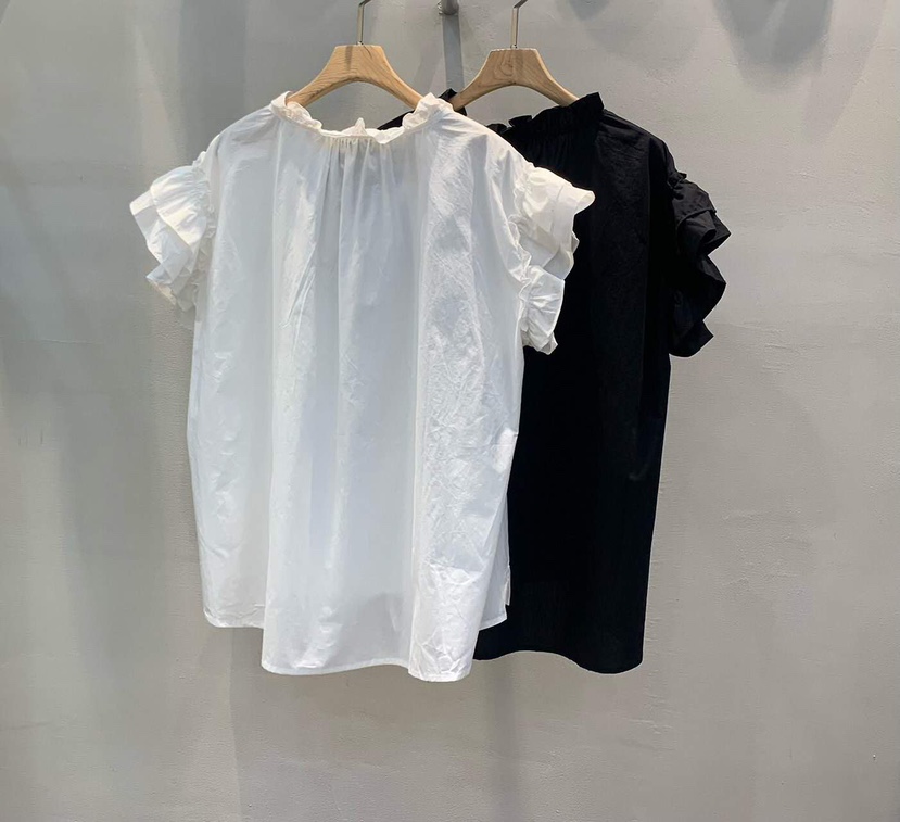 THE SIL東大門代購女裝新款真品26夏季推薦休閑襯衫蕾絲衫THE SIL/1 2ILLY襯衫/蕾絲衫