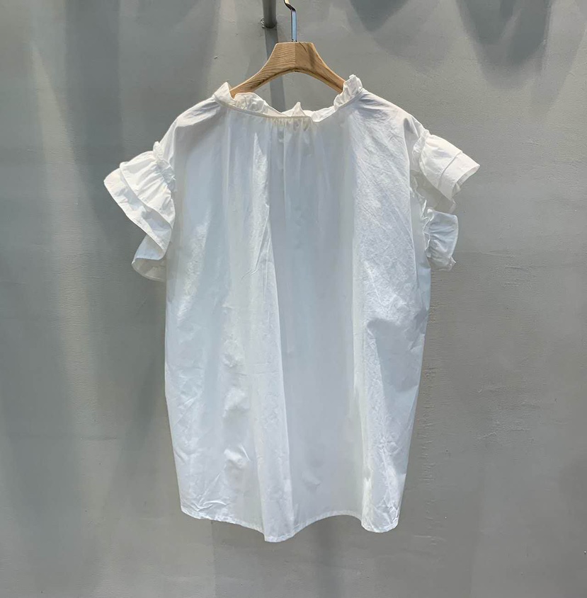 THE SIL東大門代購女裝新款真品26夏季推薦休閑襯衫蕾絲衫THE SIL/1 2ILLY襯衫/蕾絲衫