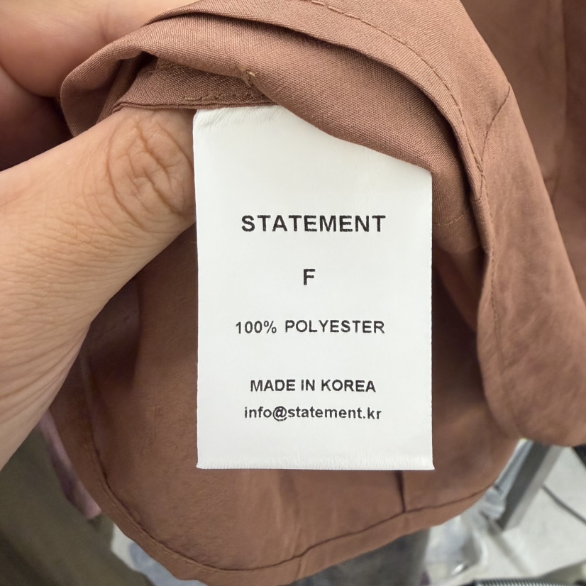 STATEMENT東大門實拍女裝新品人氣推薦時尚真品襯衫蕾絲衫STATEMENT襯衫/蕾絲衫