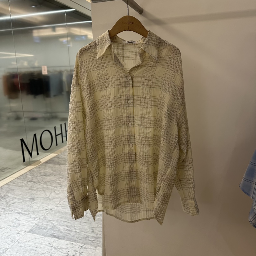 DE VENTI韓國直郵女士新品26夏季真品時尚休閑襯衫蕾絲衫DE VENTI襯衫/蕾絲衫圖色1