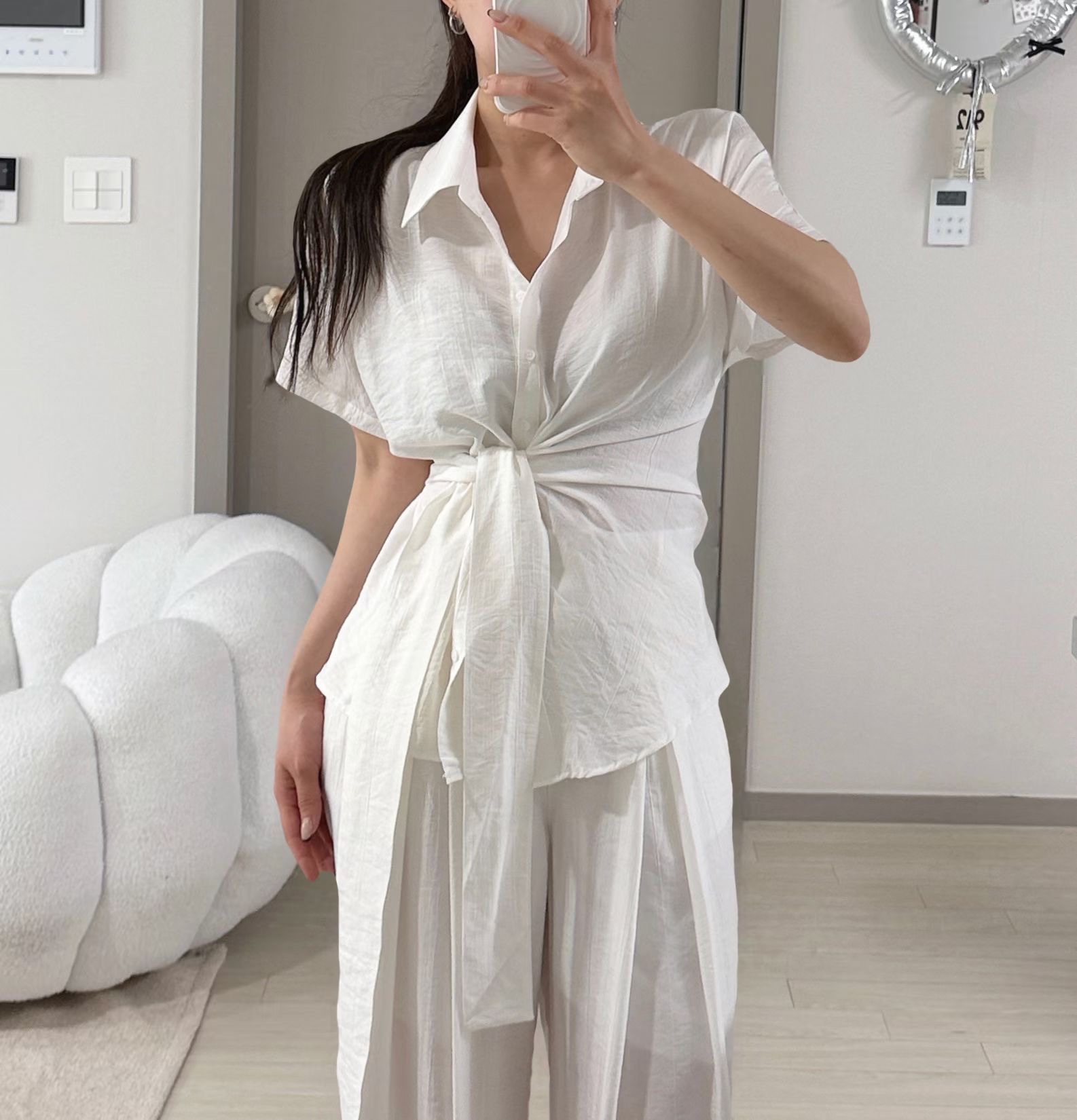 KITSCH東大門實拍女裝新品熱賣真品人氣時尚26夏季襯衫蕾絲衫KITSCH襯衫/蕾絲衫圖色3