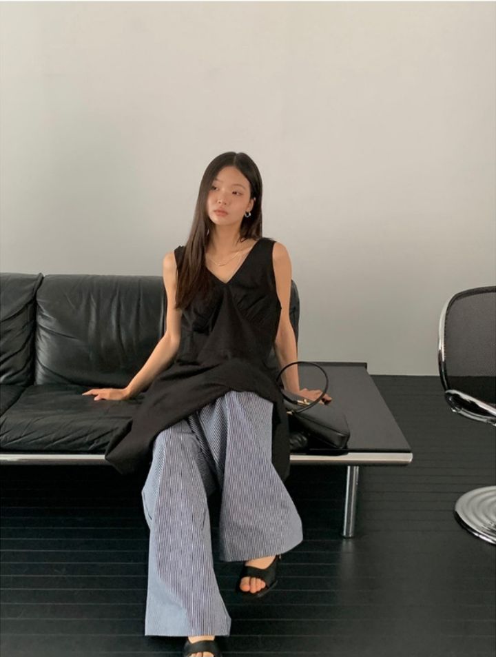 LIVE FOREVER東大門直郵女士新款休閑真品推薦26夏季休閑褲LIVE FOR_EVER-2件起休閑褲